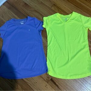 Girls champion sport shirts size 14
